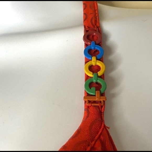 Coogi, Y2K VTG Vibrant Red Maxi Dress, Instantly Slimming w/Stretch & Halter,S - Picture 7 of 15